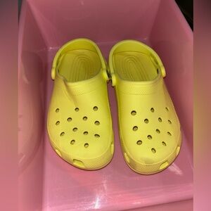 Yellow Crocs